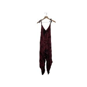 Hawaiian Tropical Tribal Jumpsuit Romper Small